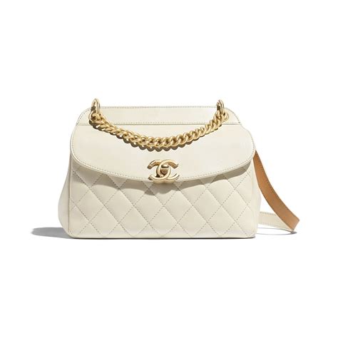 chanel lady graphic flap ivory|CHANEL Lambskin Lady Graphic Flap Ivory .